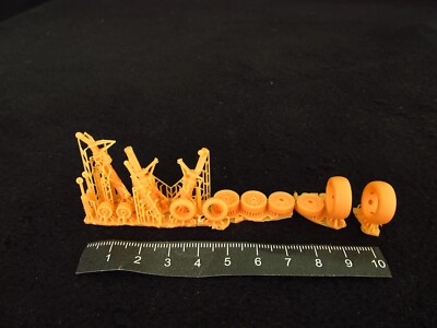 1/48 Metallic Details MDR48251 F-4 Phantom II (J/S). Landing Gears (Italeri) 3D
