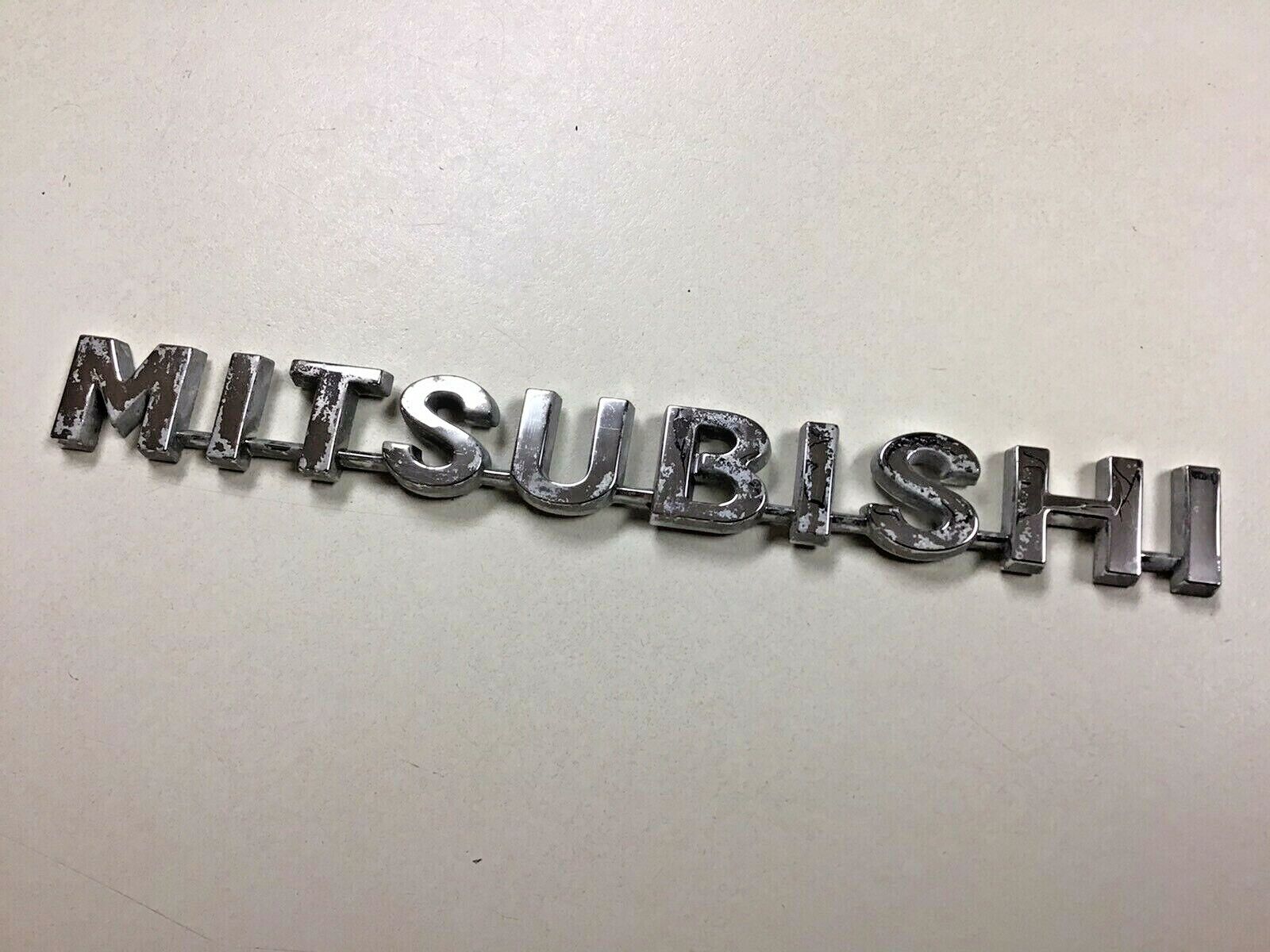 Mitsubishi Galant Trunk Chrome Emblem MR416608