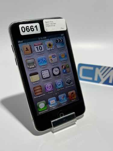 Apple iPod touch 3.Generation Schwarz 32GB 3G WLAN 3rd 2009 guter Zustand #0661 - Bild 3 von 6
