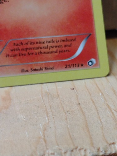 Pokemon Card 2013 Ninetales 21/113 - Picture 3 of 4