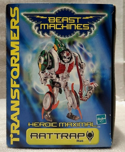 Transformers - Beast Machines - Rattrap - HASBRO 1999 - USED In Original Box - Picture 7 of 9