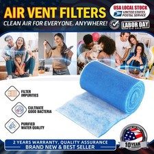 1 Pack 12"x12' Aquarium Media Pad for the Better Filter Indoor Outdoor Fish Pond