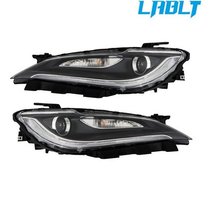 LABLT Left&Right Headlights Halogen W/O LED DRL For 2016-2017 Chrysler 200 Clear