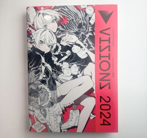 VISIONS 2024 Japanese ILLUSTRATORS Art Works KADOKAWA in Japanese BOOK FromJP - Picture 1 of 12