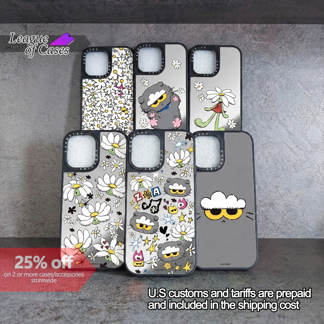 ZO&FRIENDS Casetify Mirror Case for iPhone 13-17 optional MagSafe