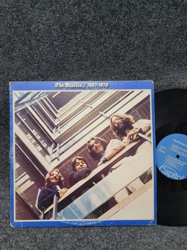 Vintage Beatles 1967-1970 2LP Vinyl Record Capitol SKBO-3404 1973 Rock Pop Album