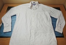 Tommy Hilfiger Mens Long Sleeve Button Up Regular Fit Size 16-1/2 34-35 Large