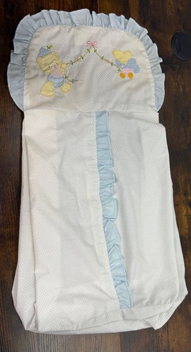 Vintage House of Hatten baby diaper hanger bear embroidery Nursery Decor