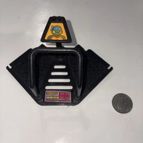 Vtg 1990 TMNT Technodrome Playset Replacement Parts-  Black platform