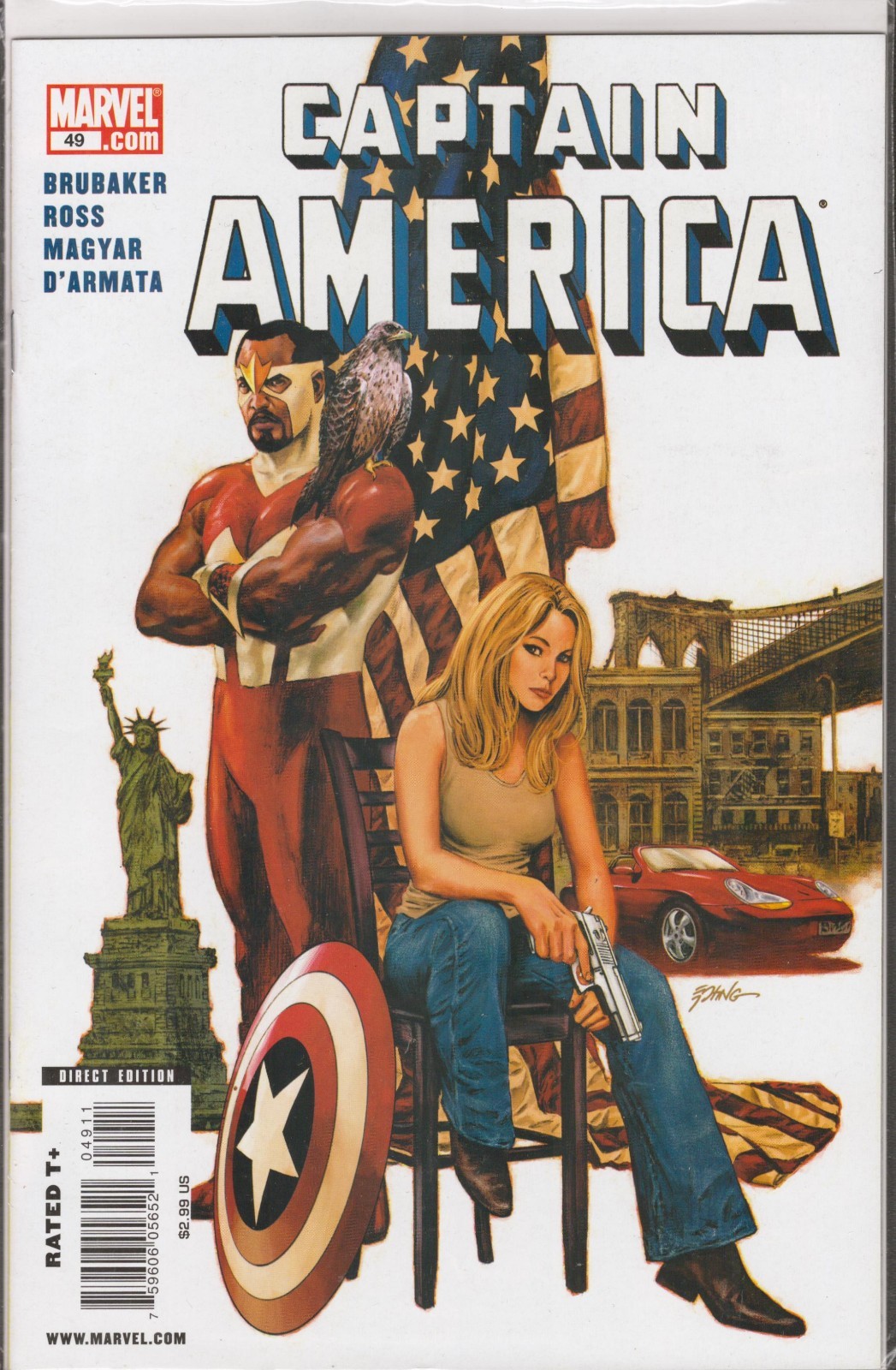 48994: MARVEL CAPTAIN AMERICA #49 VF Grade