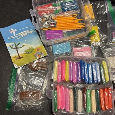 Polymer Clay 50 Colors, Modeling Clay for Kids DIY Starter Kits, Oven Baked Mode