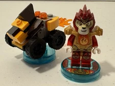 Lego Dimensions Laval Fun Pack Legends of Chima Laval Mighty Lion Rider 71222