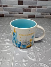 RARE RETIRED Disney Parks STARBUCKS Mug MAGIC KINGDOM You Are Here 