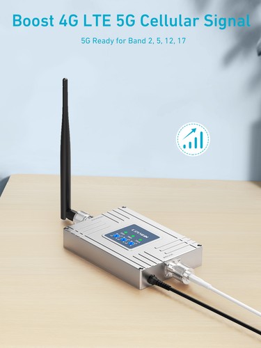 Bande amplificateur de signal pour téléphone portable 5G 4G LTE 700/8501900 MHz 13/5/2 Verizon T-Mobile - Photo 3 sur 8