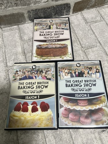 The Great British Baking Show Staffeln 1, 2 & 3 (DVD, 9 Disc, Region 1)