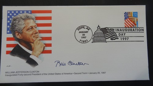 Busta USA, 32 ¢ William Jefferson Clinton "Bill", Fleetwood inutilizzata (5028)