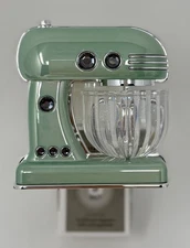 BATH & BODY WORKS STAND MIXER NIGHT LIGHT UP WALLFLOWER FRAGRANCE PLUG IN HOLDER