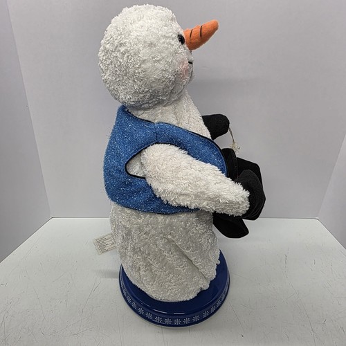 Gemmy Snowflake Spinning Snowman Dancing Singing Snow Miser REPAIR - Picture 7 of 14