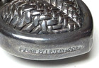 Estate Vintage Barry Kieselstein Sterling Silver Heart Leather Cord Necklace — photo 5