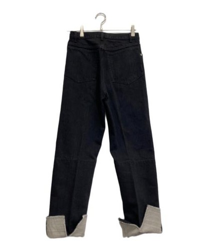 Celine Women’s Roll-Up Denim Pants Fashion M Blue Used - Picture 2 of 5