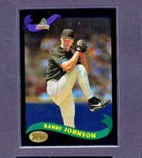 2002/2003 TOPPS KANEBO JAPAN RARE BLACK PARALLEL #15 RANDY JOHNSON SP NEVER SEEN