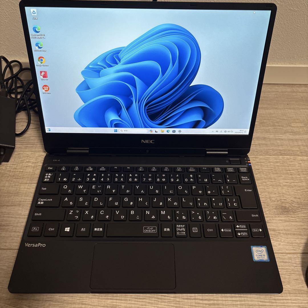 NEC VersaPro Laptop PC Core i5 8GB 128GB SSD 12.5 inch with