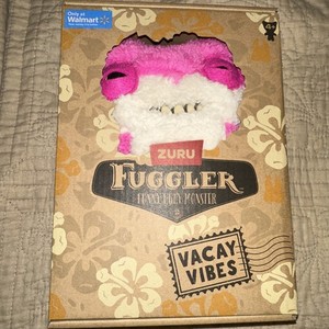 Fuggler Vacay Vibes SKETCHY SQUIRREL Funny Ugly Monster 9" Collectible Plush Toy
