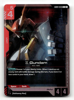 Xi Gundam (R) - Gundam Card Game - Phantom Aria