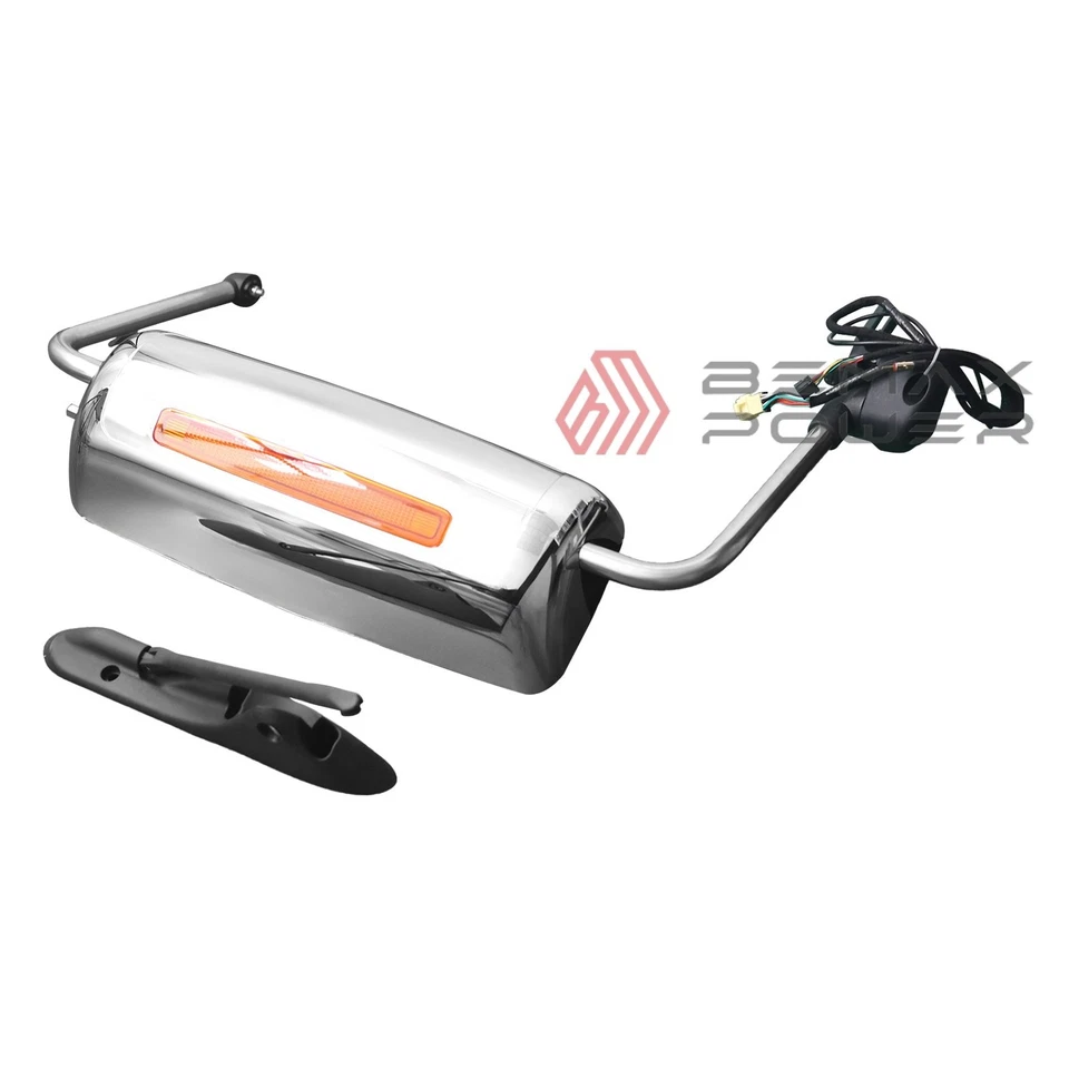 Espejo de puerta cromado térmico para International Harvester Prostar 2013-17 lado derecho Foto 4 de 4