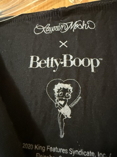 Lauren Moshi x Revolve Deanna BETTY BOOP Mini Shirt Kleid Love Lips Neu mit Etikett Gr. XS - Bild 9 von 14