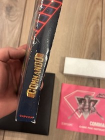 Commando (Nintendo NES, 1986) 5-Screw w/ Hangtab CIB Complete Tested Works