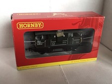 Hornby OO Gauge R6434 BR GREEN SHARK BALLAST VAN ‘DB 993792’, Barely Used MINT !