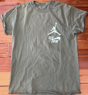 Nike Jordan Travis Scott Cactus Jack Highest Green Graphic T-Shirt Men s S