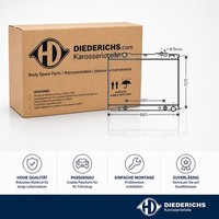 KÜHler MotorkÜHlung Diederichs DCM3803 FÜR KIA WasserkÜHler MotorkÜHler