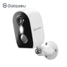 Galayou Wireless Battery Powered Security Camera Outdoor Ai Detection Waterproof