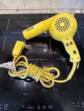 VTG CONAIR PRO Yellow Bird Professional Hair Dryer Style Tested Works 4 Settings