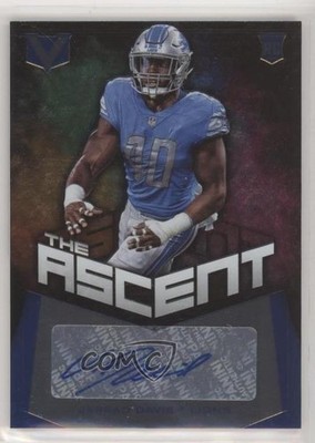 2017 Panini Vertex The Ascent 95/199 Jarrad Davis #149 Rookie Auto RC pm6