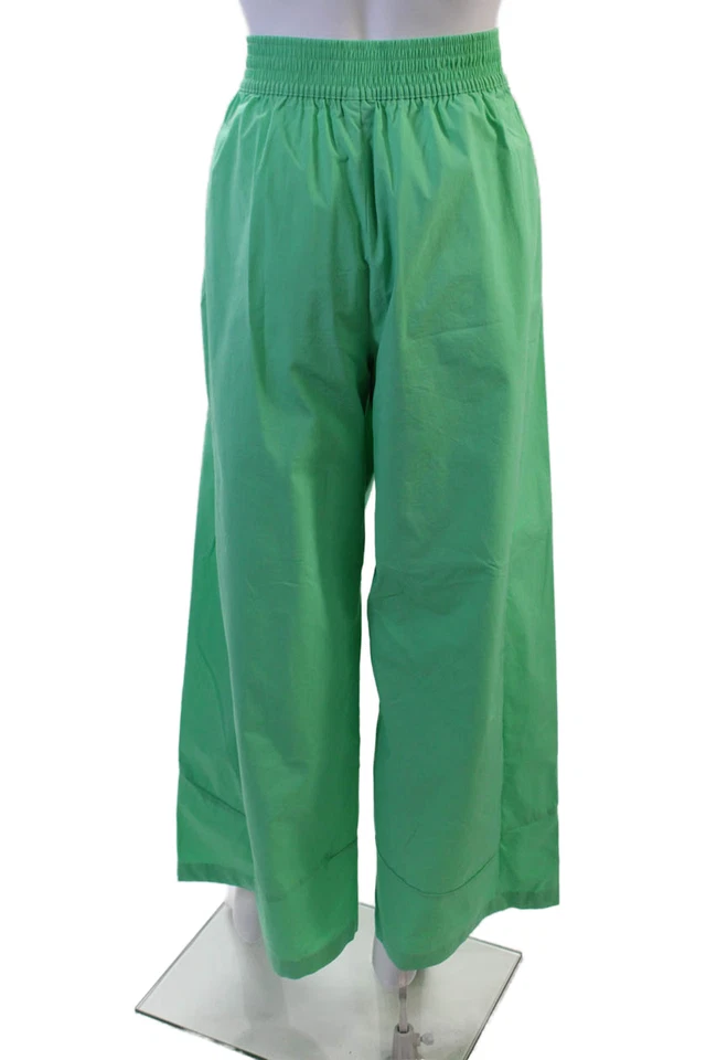 Nike Women Windbreaker Pants Green Size L - Image 3 of 4