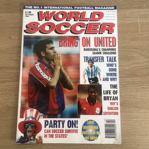 World Soccer Magazine 1994 September, October, November USA 94 - Picture 7 of 21