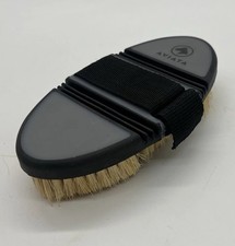 Pferdebürste Striegel Flexible Ergonomische Kardätsche Palmfaser Borsten NEU