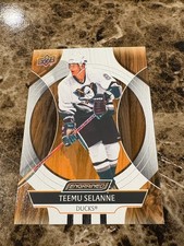 TEEMU SELANNE 2024-25 Upper Deck Engrained Icons Base #13 Ducks
