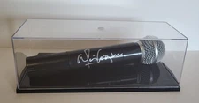 ALICE COOPER HAND Signed Autographed MICROPHONE CASE BECKETT Witnessed Hologram