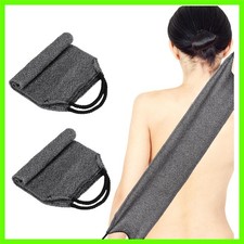 2Pcs Exfoliating Back Scrubber with Handles Body Scrubber Towel for Shower Ny...