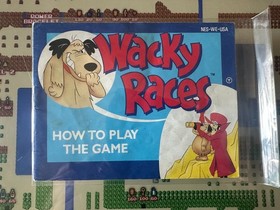 NES Nintendo Wacky Races CIB Complete in Box GENUINE AUTHENTIC TESTED RARE!!!