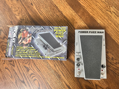 Morley Power Wah Fuzz Pedal Vintage Cliff Burton (original) rarely used.