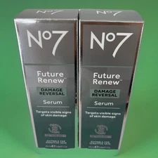 2 Pack No7 Future Renew Damage Reversal Serum 25ml/0.84oz. X2 New