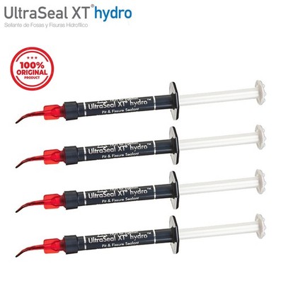 4Pcs Ultradent UltraSeal XT Hydro Flowable Dental Sealant 1.2ml