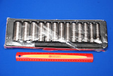 Snap-on New 13 Pc 12 Drive 6-point Metric Flank Drive Deep Socket Set 313tsmya