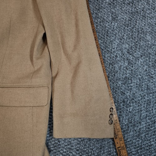 Vintage Woolrich Mens Sport Coat Jacket Blazer Camel Hair Size 46R Lined Pockets - Picture 9 of 14