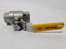 JFW 3/4" Ball Valve, 2000WOG, CF8M